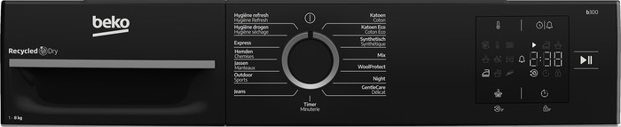 Beko BM5WFU6941B IronFast + Beko BM3T3823B detail
