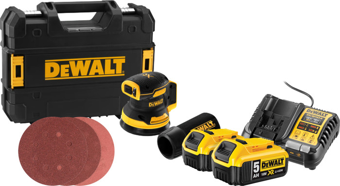 DeWalt DCW210NT-XJ Batterie 5,0 Ah (2x) Pack Complet Main Image