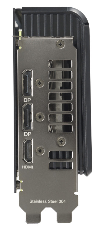 ASUS PRIME Radeon RX 9060 XT OC 8GB left side