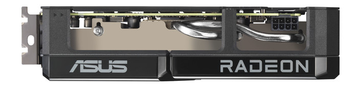 ASUS DUAL Radeon RX 9060 XT 8GB right side