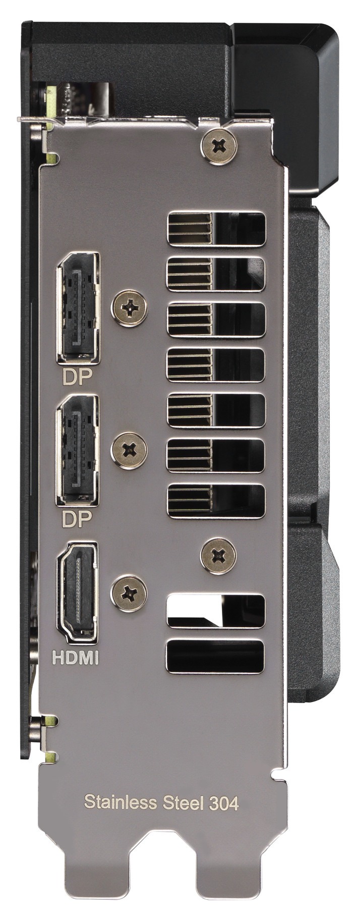 ASUS DUAL Radeon RX 9060 XT 8GB left side