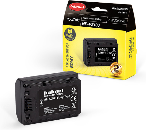 Hähnel HL-XZ100 Sony verpakking