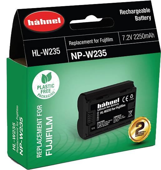 Hähnel HL-W235 Fujifilm packaging