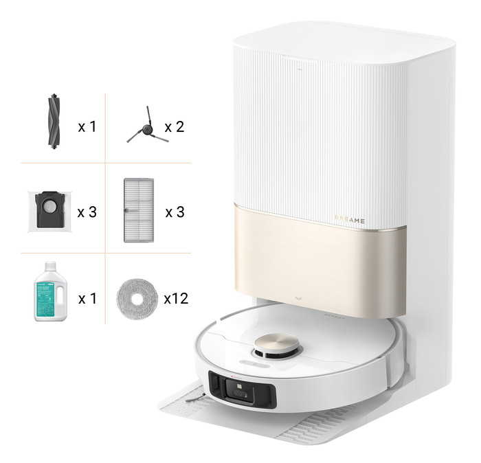 Dreame X40 Ultra Complete White Main Image