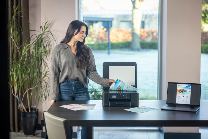 Brother DCP-J1310DW product in use