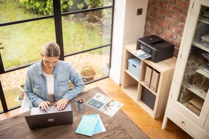 Brother DCP-J1360DW product in gebruik