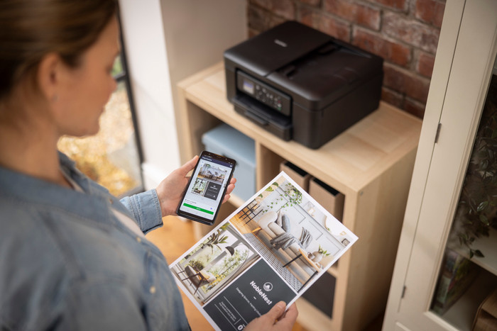 Brother DCP-J1360DW product in gebruik