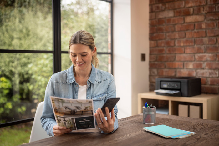 Brother DCP-J1360DW product in gebruik