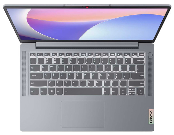 Lenovo IdeaPad Slim 3 14IAN8 82XA005NMB AZERTY dessus