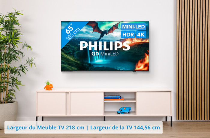 Philips 65'' MLED810 4K (2025) visuel Coolblue 1