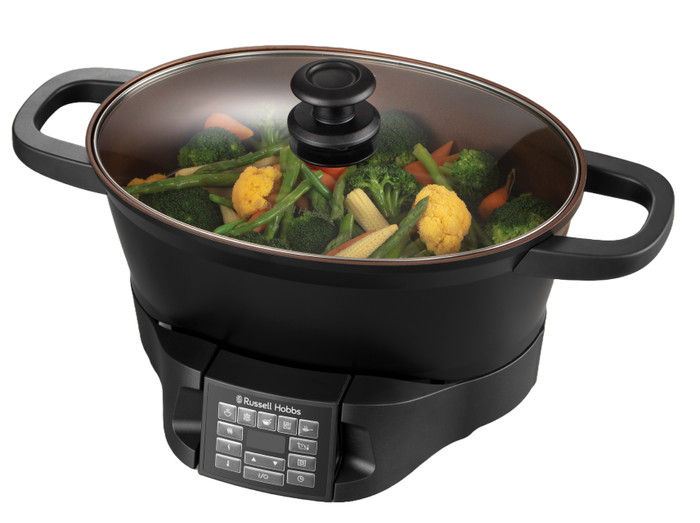 Russel Hobbs Good to Go Multicooker 6.5L product in use