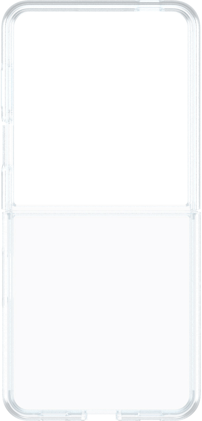 OtterBox Thin Flex Samsung Galaxy Flip 7 Cover Transparent front
