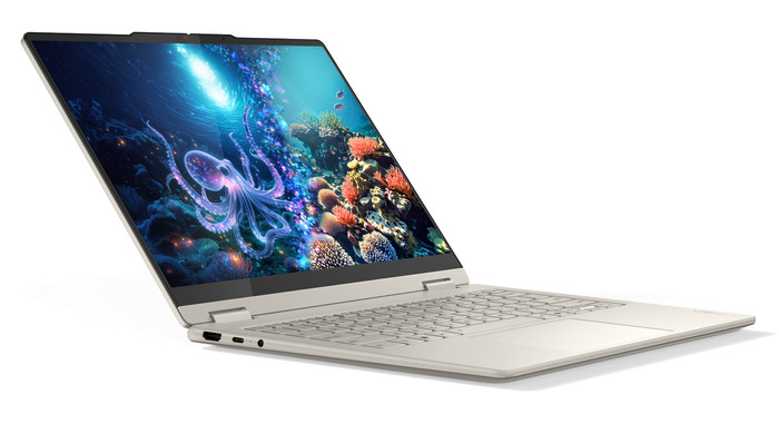Lenovo Yoga 7 2-in-1 OLED Copilot+ PC 14ILL10 83JQ008XMB Azerty linkerkant