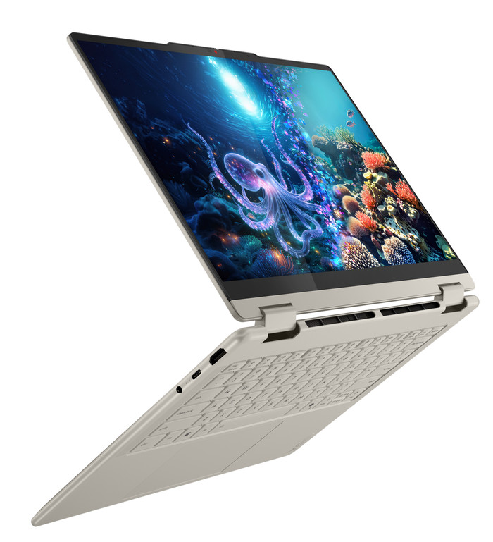 Lenovo Yoga 7 2-in-1 OLED Copilot+ PC 14ILL10 83JQ008XMB Azerty linkerkant