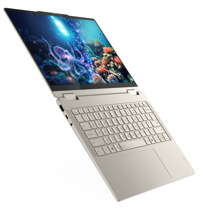 Lenovo Yoga 7 2-in-1 OLED Copilot+ PC 14ILL10 83JQ008XMB Azerty linkerkant