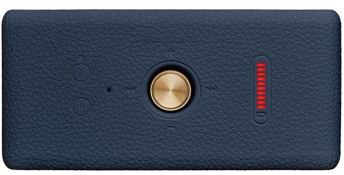 Marshall Emberton III Enceinte BT Midnight Blue dessus