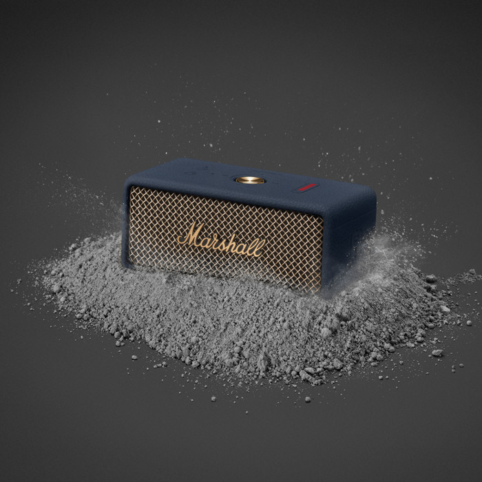 Marshall Emberton III Enceinte BT Midnight Blue produit à l'usage