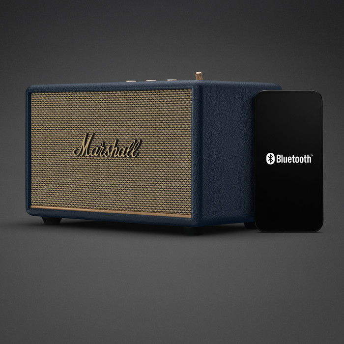 Marshall Acton III Speaker BT Midnight Blue product in use