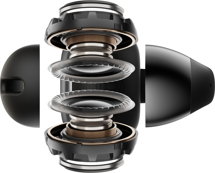 Shokz OpenDots ONE Zwart detail