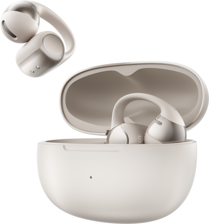 Shokz OpenDots ONE silver front