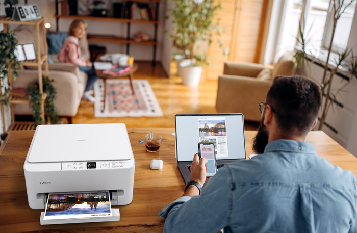 Canon PIXMA TS6550i produit à l'usage