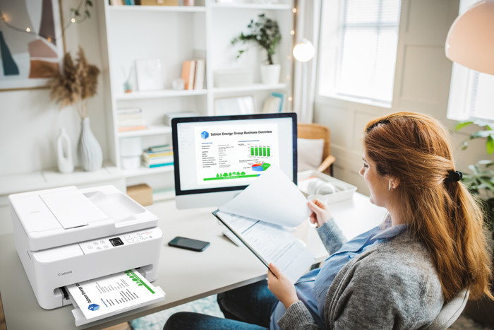 Canon PIXMA TS7550i produit à l'usage