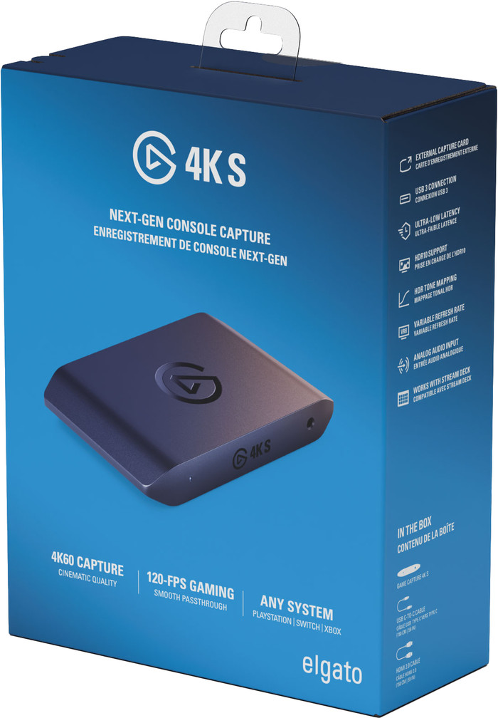 Elgato Game Capture 4K S packaging