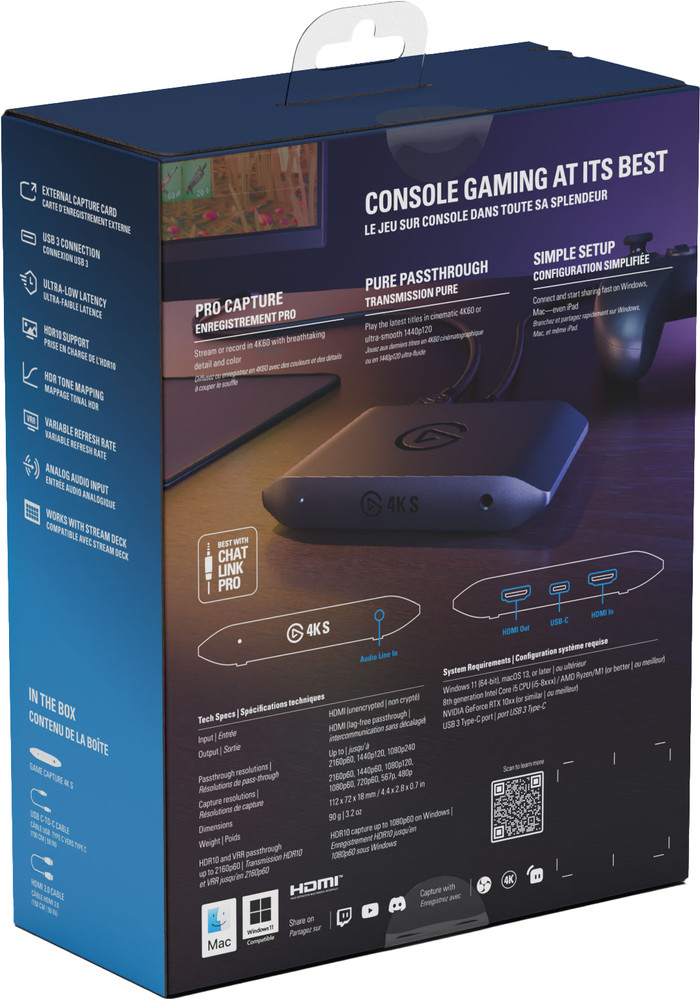 Elgato Game Capture 4K S packaging