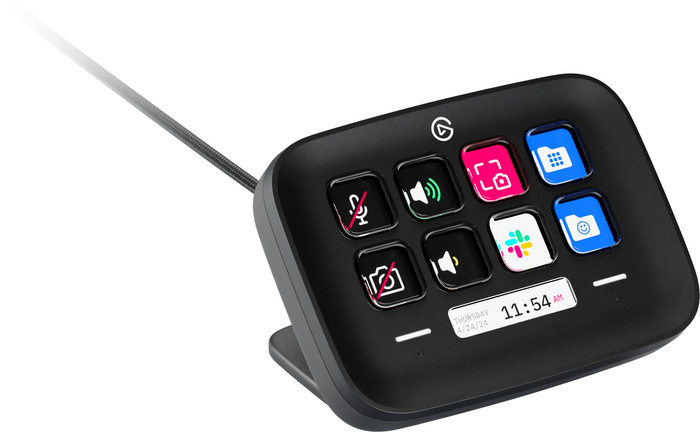 Elgato Stream Deck Neo Black linkerkant