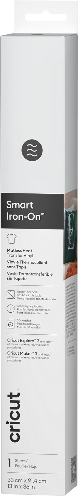 Cricut Smart Iron-On White 33x91cm Main Image