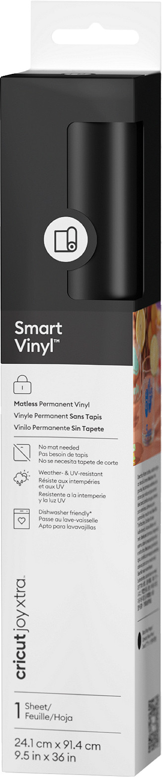 Cricut Joy Xtra Smart Vinyl Permanent 24x91cm Black Main Image