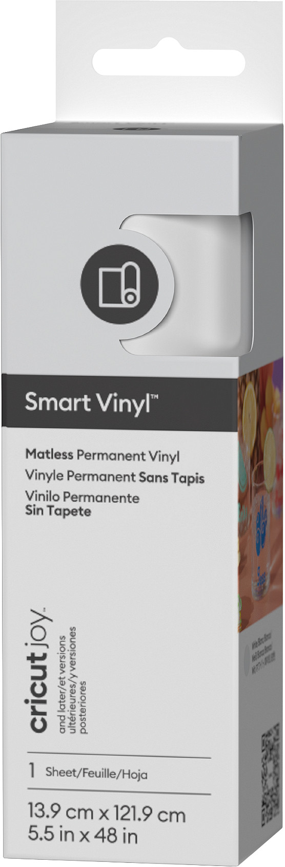 Cricut Smart Vinyl Permanent Joy Mat Wit 14x122cm Main Image