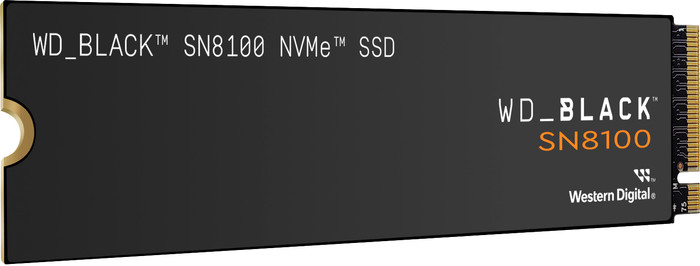WD Black SN8100 2 To NVMe SSD côté gauche