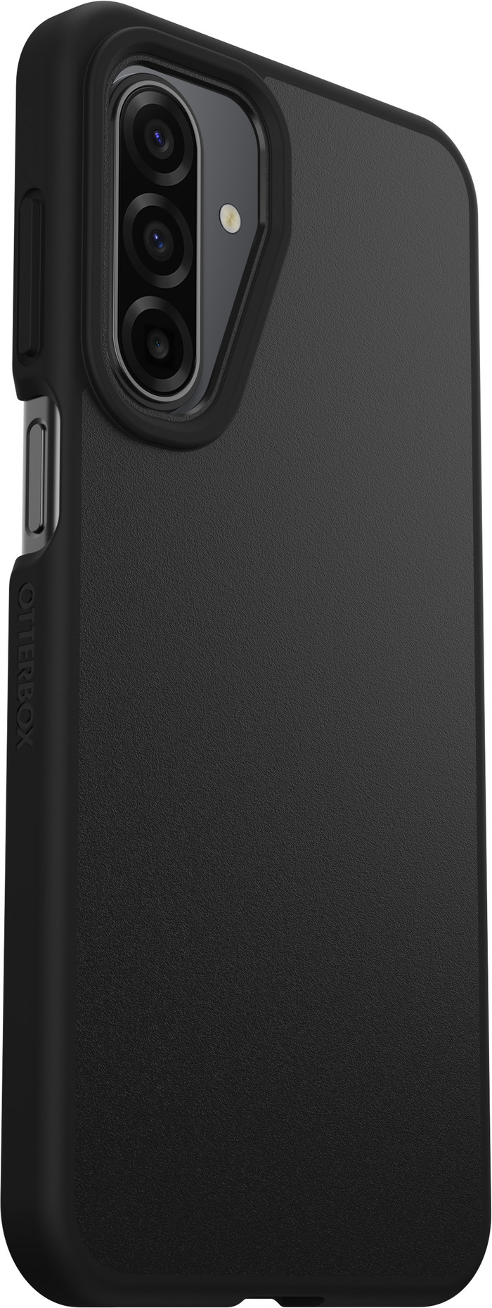 OtterBox React Samsung Galaxy A17 Back Cover Zwart rechterkant