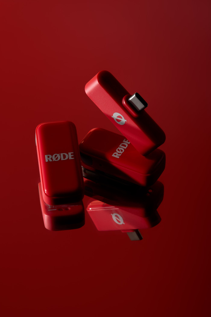 RODE Wireless Micro Red USB-C visual supplier