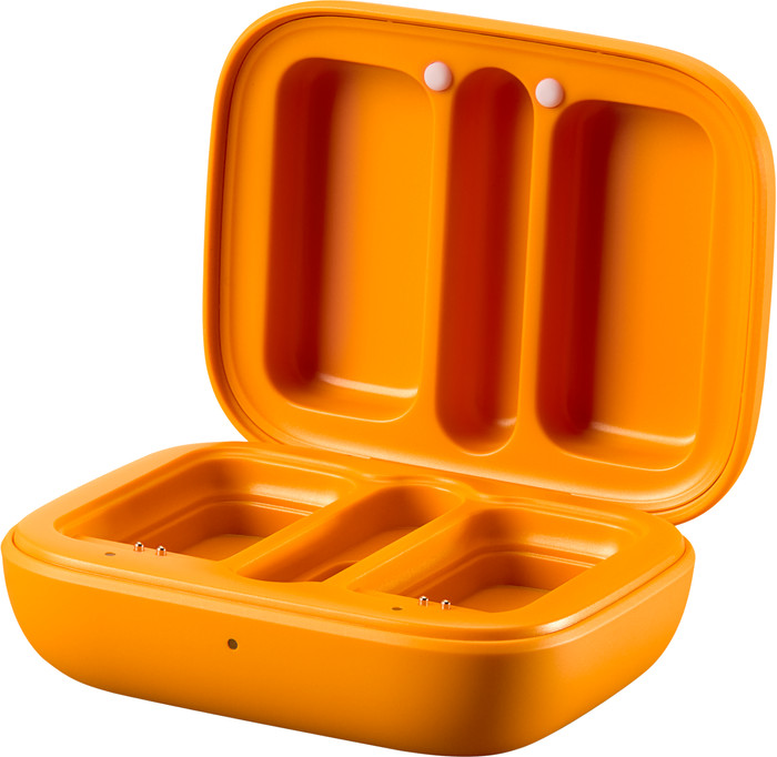 RODE Wireless Micro Orange USB-C accessory