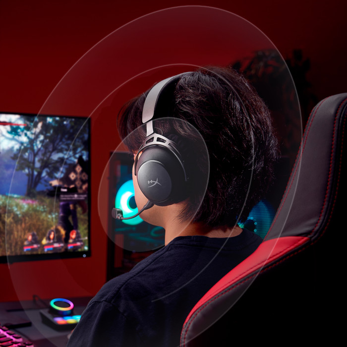 HyperX Cloud Alpha 2 Sans Fil Noir produit à l'usage