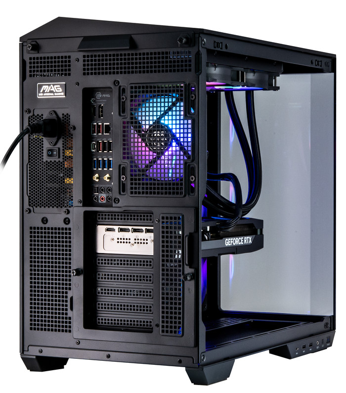 Cobalt x Powered by MSI - Tier 3 - RTX 5080 - Ryzen 7 9800X3D - 64 Go - 4 To SSD arrière