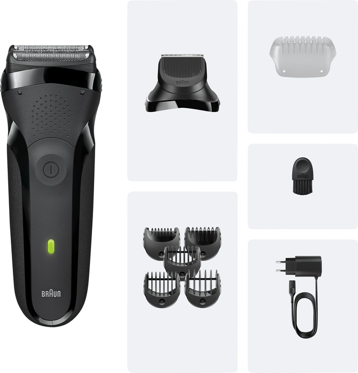 Braun Series 3 300BT Gray accessory