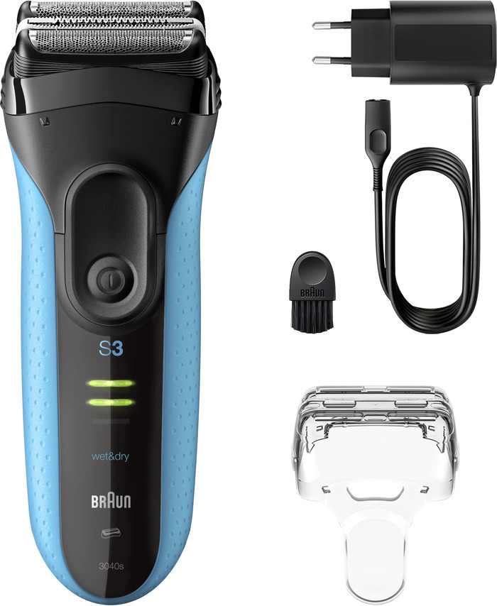 Braun Series 3+ 3040S Blue Main Image