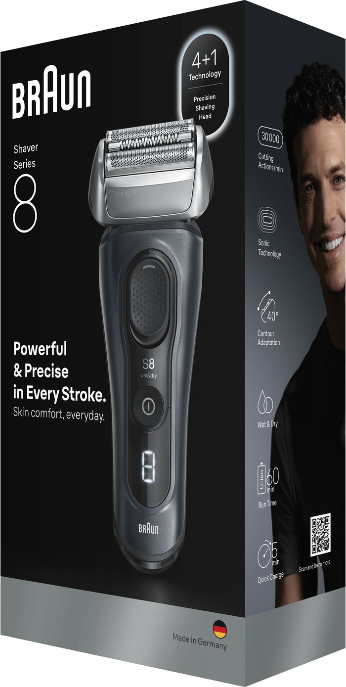 Braun Series 8 8603S Gris emballage