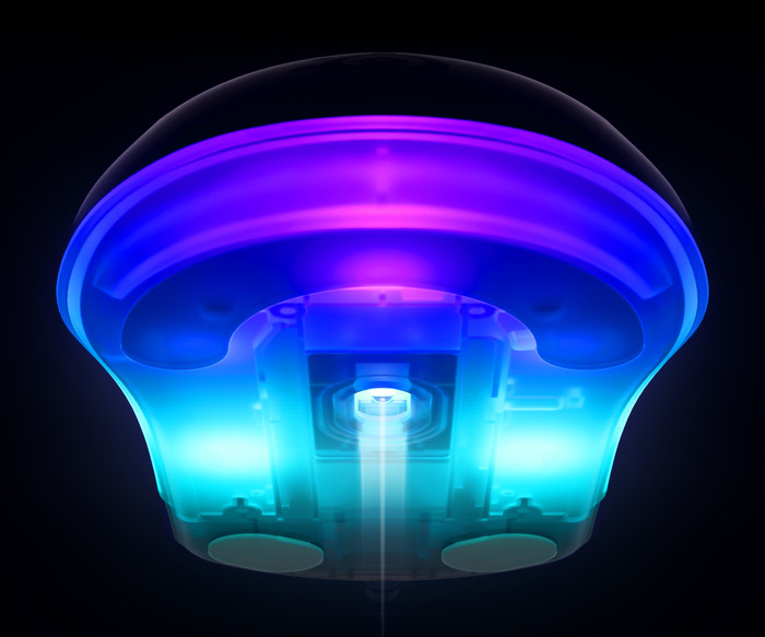 SteelSeries Rival 3 Gen 2 Gaming Muis Zwart onderkant