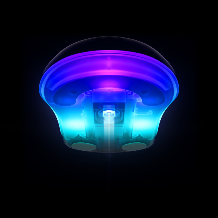 SteelSeries Rival 3 Gen 2 Gaming Mouse White bottom