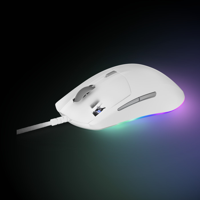 SteelSeries Rival 3 Gen 2 Gaming Mouse White front