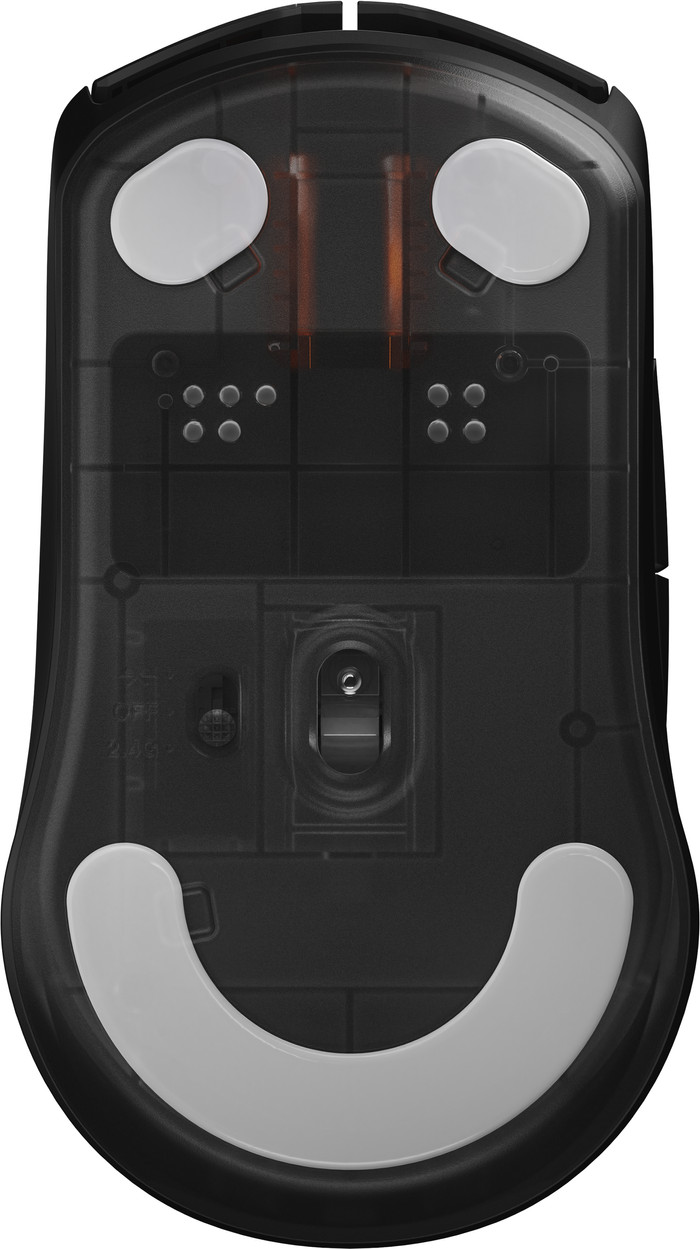 SteelSeries Rival 3 Gen 2 Souris Gamer Sans Fil Noir dessous