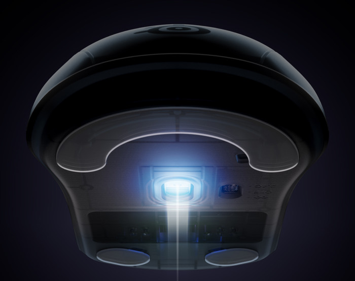 SteelSeries Rival 3 Gen 2 Draadloze Gaming Muis Aqua onderkant