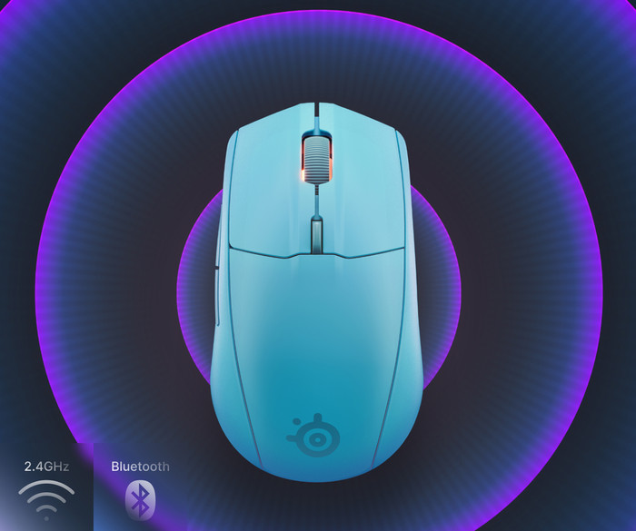 SteelSeries Rival 3 Gen 2 Draadloze Gaming Muis Aqua visual leverancier
