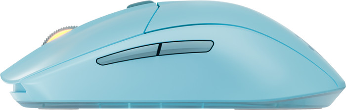 SteelSeries Rival 3 Gen 2 Draadloze Gaming Muis Aqua linkerkant