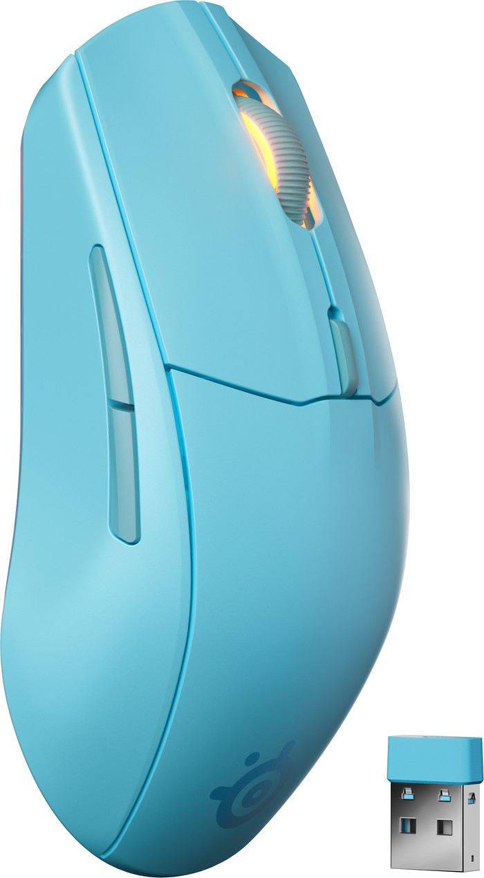 SteelSeries Rival 3 Gen 2 Draadloze Gaming Muis Aqua Main Image