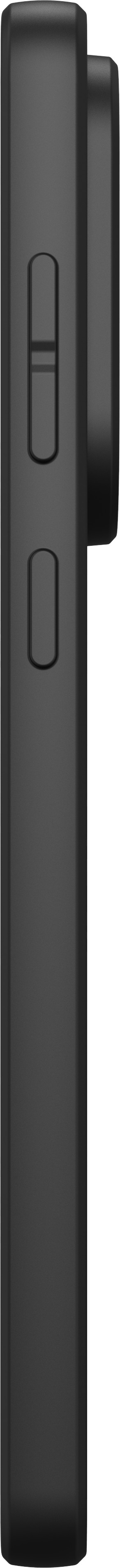 Just in Case Soft Design Samsung Galaxy S25 Edge Back Cover Zwart rechterkant